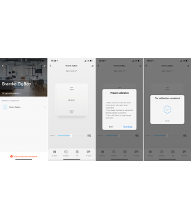 Dotykowy sterownik ZigBee do rolet do aplikacji Tuya i Smart Life