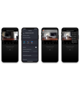 Wewnętrzna kamera WiFi z czujnikeim ruchu i slotem na karty SD Tuya