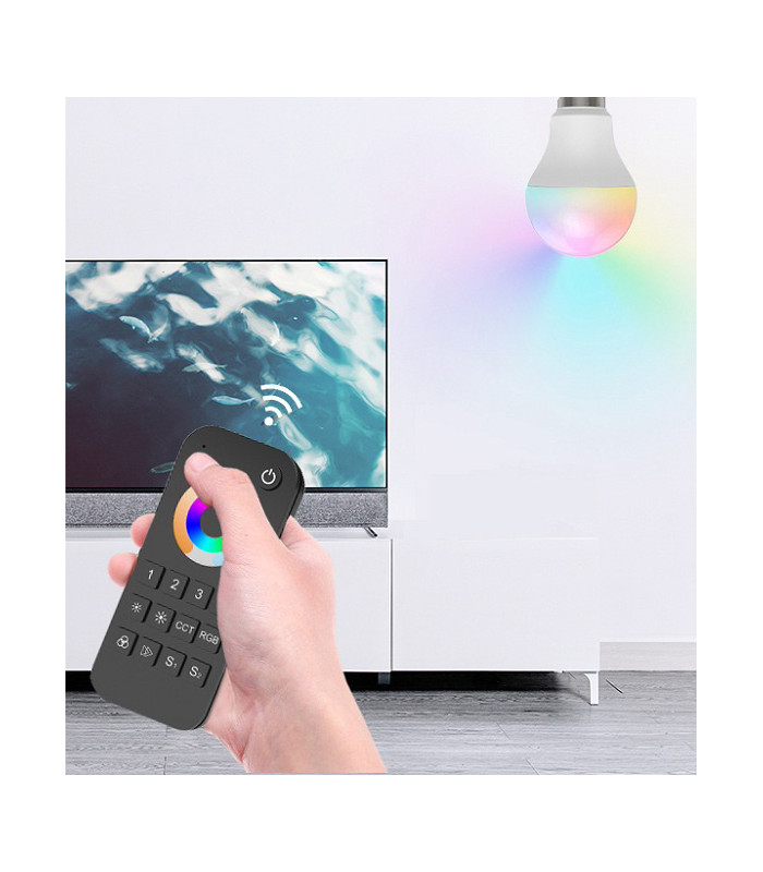 Pilot RT10 do sterownika LED WT5 RGB CCT 4 strefy