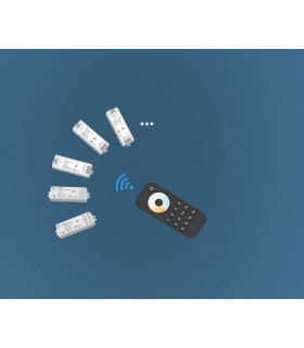 Pilot RT10 do sterownika LED WT5 RGB CCT 4 strefy