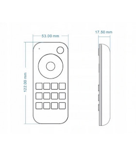 Pilot RT10 do sterownika LED WT5 RGB CCT 4 strefy