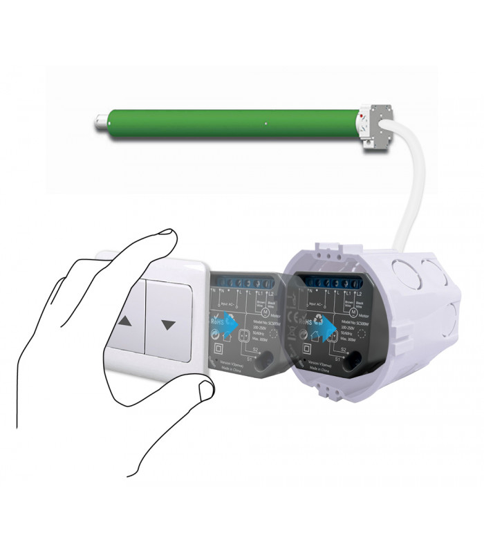 Sterownik WiFi do rolet do aplikacji TUYA i Smart Life