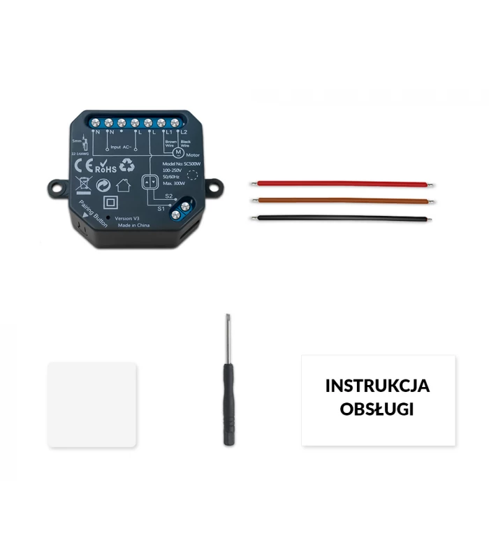 Sterownik WiFi do rolet do aplikacji TUYA i Smart Life