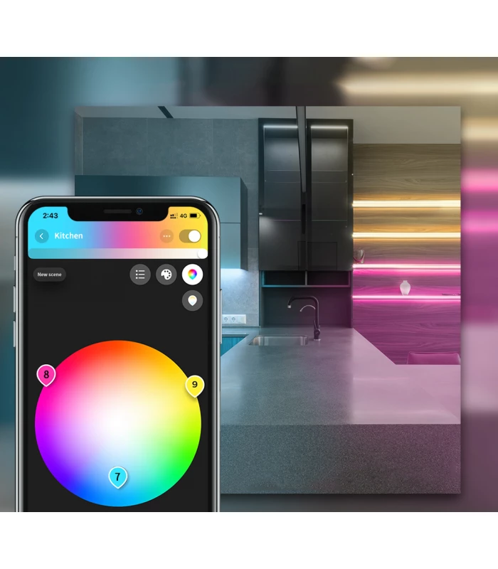 Sterownik ZigBee do taśm LED kompatybilny z Philips Hue TUYA ConBee