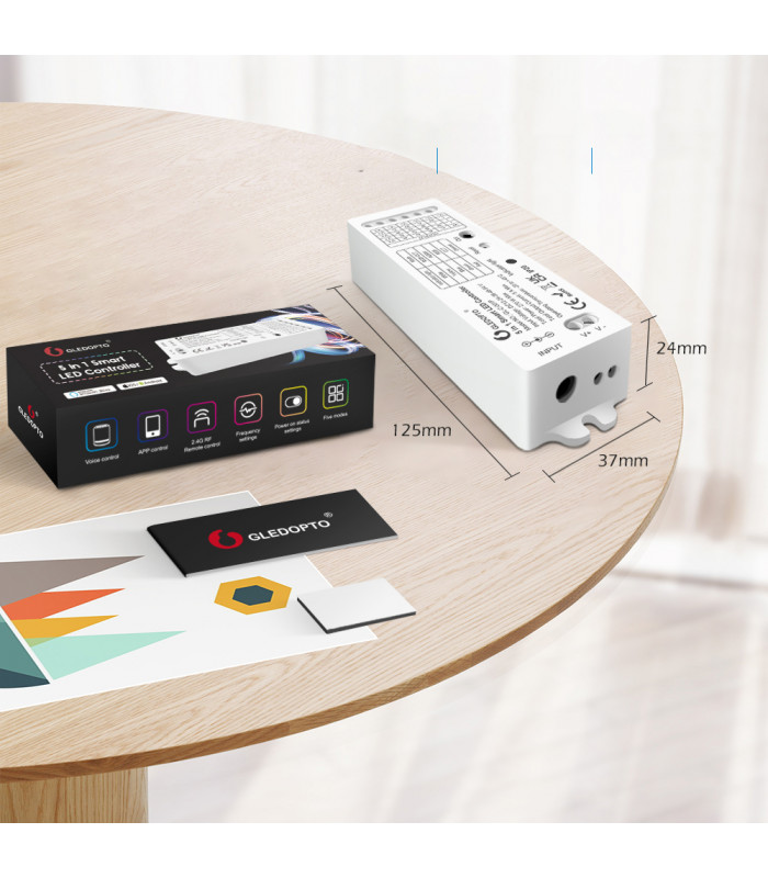 Sterownik ZigBee do taśm LED kompatybilny z Philips Hue TUYA ConBee