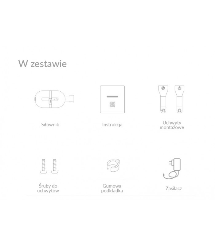 Siłownik ZigBee TUYA do zaworu wody gazu