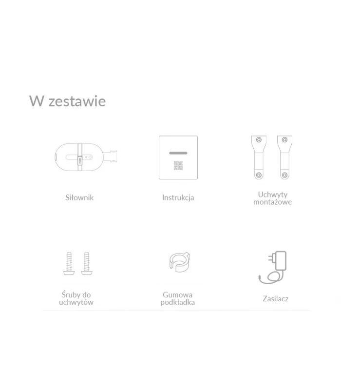 Siłownik ZigBee TUYA do zaworu wody gazu