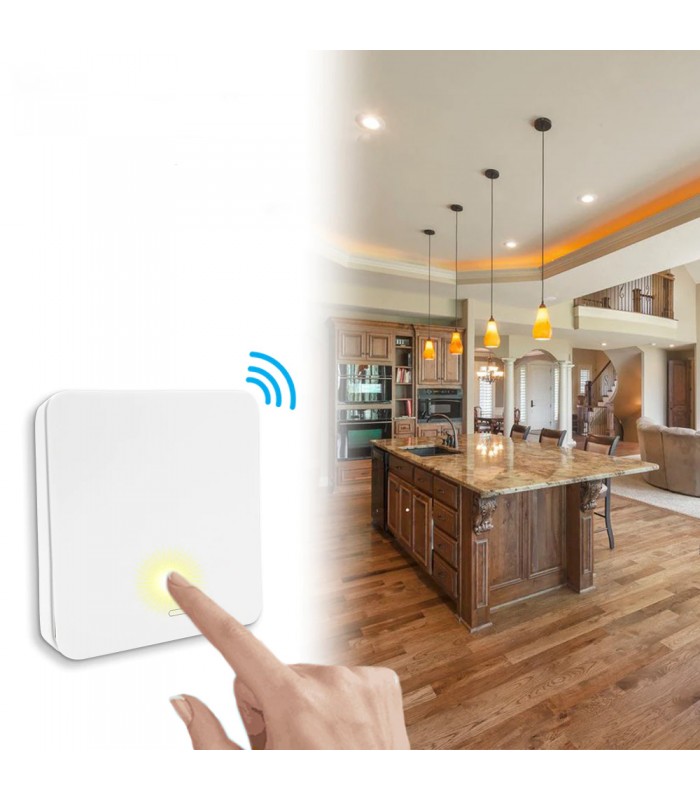 Przekaźnik WiFi TUYA z bezbateryjnym włącznikiem