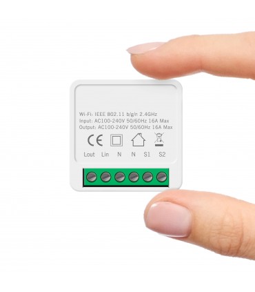 Mini przekaźnik WiFi do puszki 3500W