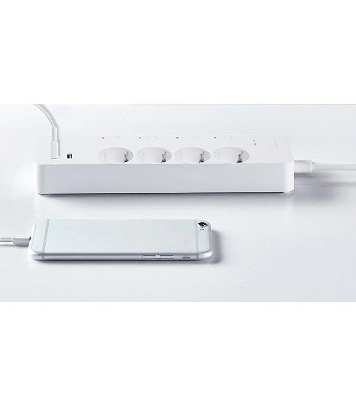 Listwa zasilająca ZigBee TUYA z 2 portami USB 2.4A