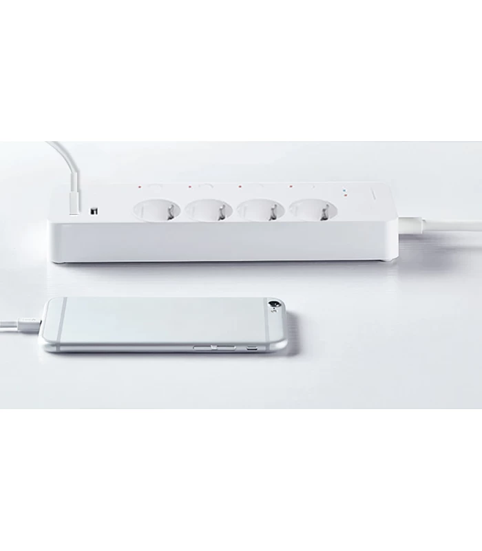 Listwa zasilająca ZigBee TUYA z 2 portami USB 2.4A