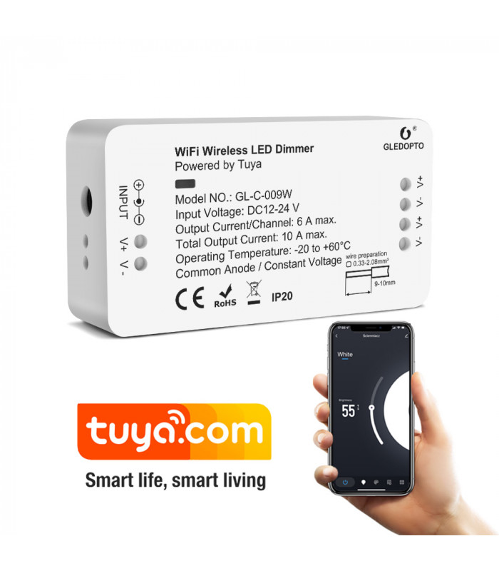 Sterownik WiFi TUYA do taśm LED