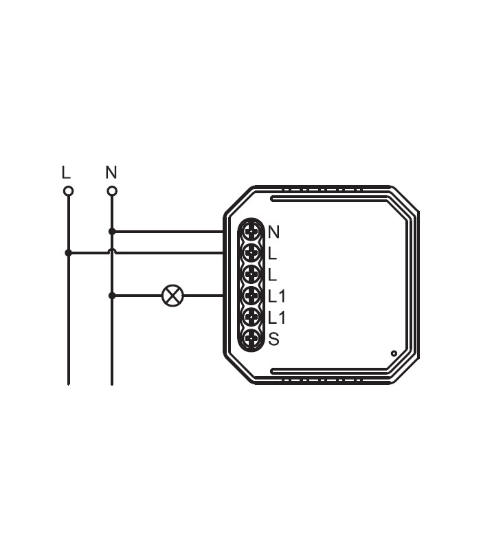 Przekaźnik ZigBee TUYA z pomiarem prądu 10A 2300W