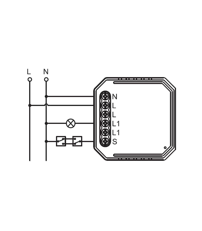 Przekaźnik ZigBee TUYA z pomiarem prądu 10A 2300W