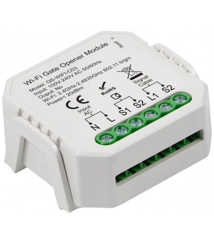 Sterownik bramy garażowej i przesuwnej TUYA WiFi z czujnikiem