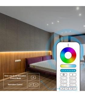 Sterownik ZigBee 5 w 1 do taśm LED kompatybilny z Philips Hue Tuya RGB