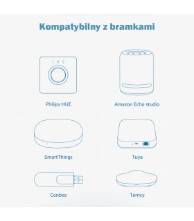 Sterownik ZigBee 5 w 1 do taśm LED kompatybilny z Philips Hue Tuya RGB