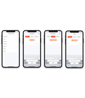 Licznik energii prądu mocy TUYA WiFi na szynę DIN