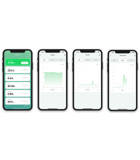 Licznik energii prądu mocy TUYA WiFi na szynę DIN