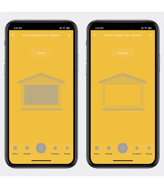 Sterownik bramy garażowej TUYA ZigBee 3.0 z czujnikiem 5-24VDC