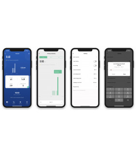 Inteligentny licznik miernik energii prądu mocy TUYA WiFi