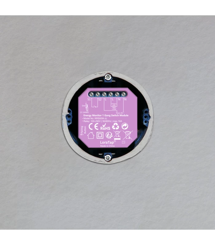 Przekaźnik gniazdko włącznik WiFi TUYA z pomiarem prądu 16A