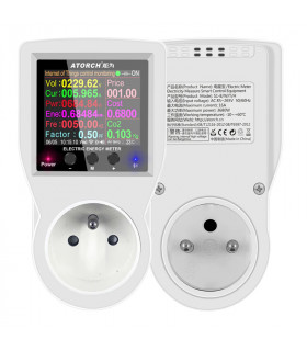 Licznik energii TUYA WiFi do gniazdka z przekaźnikiem 16A