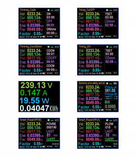 Licznik energii TUYA WiFi do gniazdka z przekaźnikiem 16A