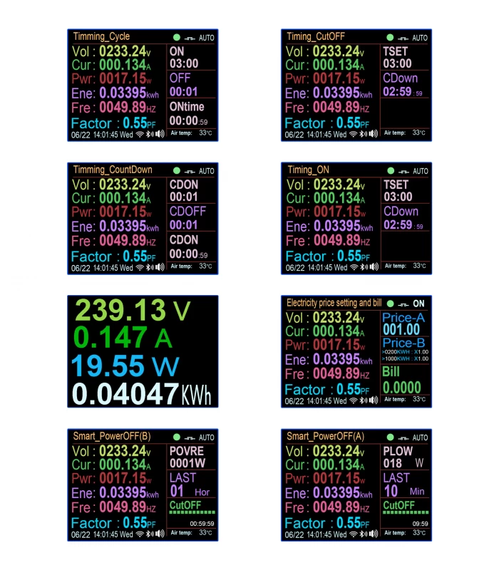 Licznik energii TUYA WiFi do gniazdka z przekaźnikiem 16A