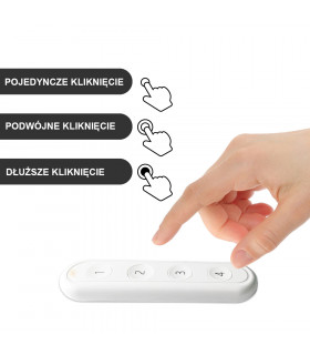 Pilot przycisk ZigBee TUYA 4 kanały 12 scen z uchwytem