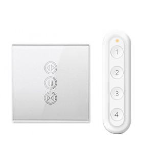 Pilot przycisk ZigBee TUYA 4 kanały 12 scen z uchwytem