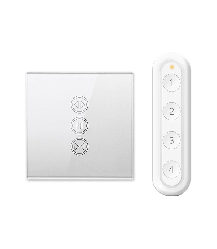 Pilot przycisk ZigBee TUYA 4 kanały 12 scen z uchwytem