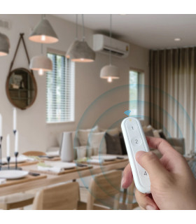 Pilot przycisk ZigBee TUYA 4 kanały 12 scen z uchwytem