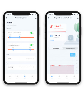 Czujnik temperatury i wilgotności ZigBee Tuya