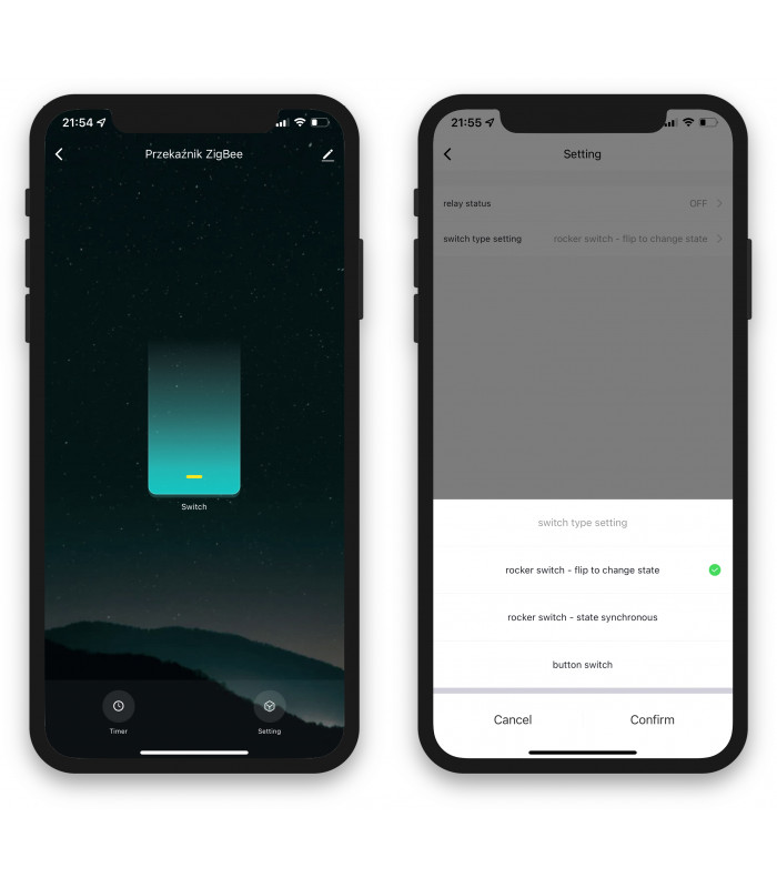Pojedynczy włącznik ZigBee TUYA Smart gniazdko przekaźnik