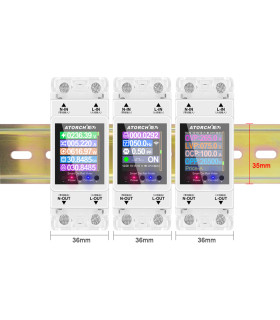 Inteligentny licznik WiFi do pomiaru energii elektrycznej TUYA Smart