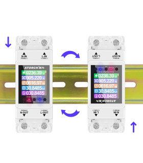 Inteligentny licznik WiFi do pomiaru energii elektrycznej TUYA Smart