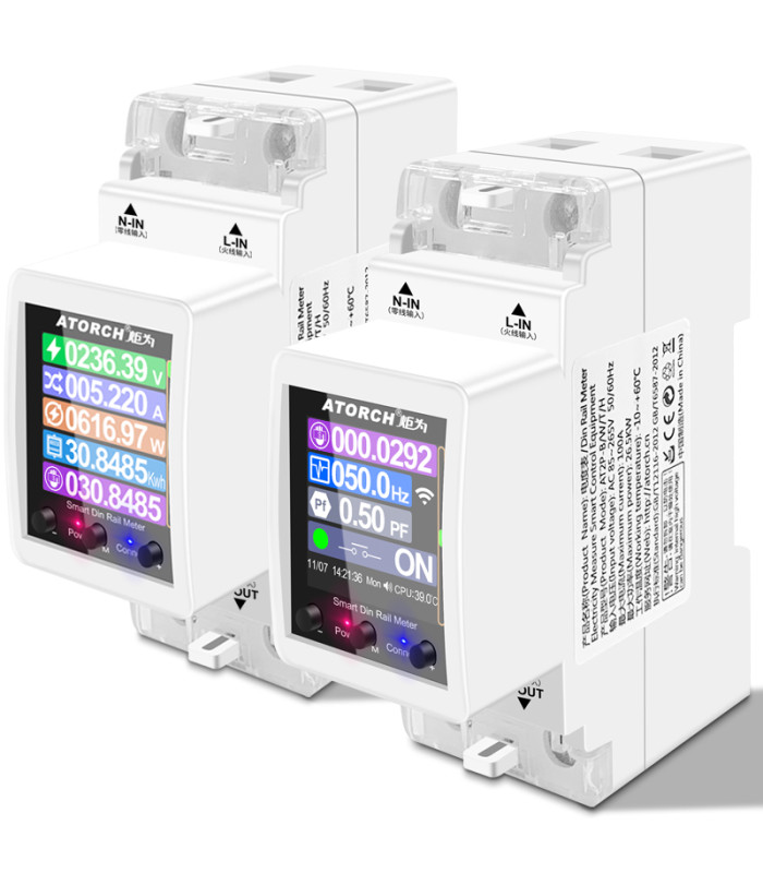 Inteligentny licznik WiFi do pomiaru energii elektrycznej TUYA Smart