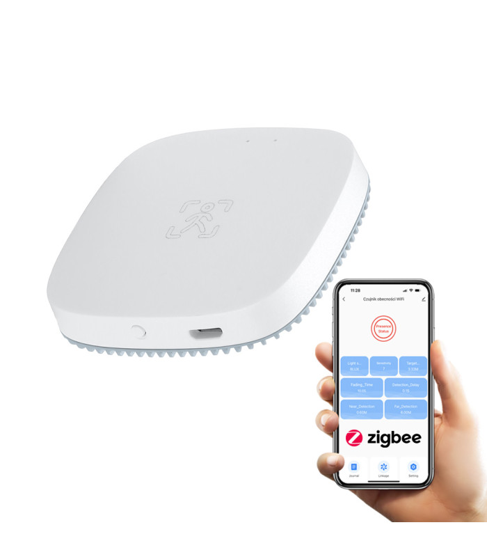 Mikrofalowy czujnik obecności ZigBee Home Assistant