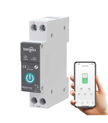 Przekaźnik ZigBee 16A z pomiarem prądu TUYA Smart