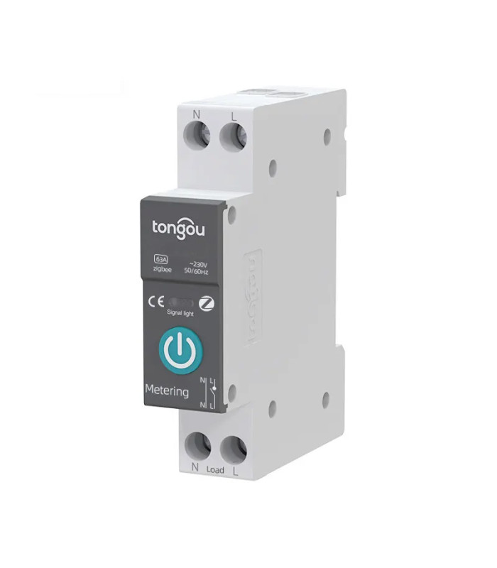 Przekaźnik WiFi 16A z licznikiem energii elektrycznej TUYA