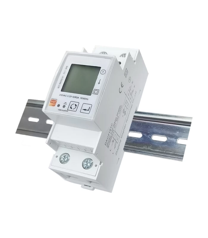 1-fazowy dwukierunkowy LICZNIK energii ZigBee TUYA 80A DIN