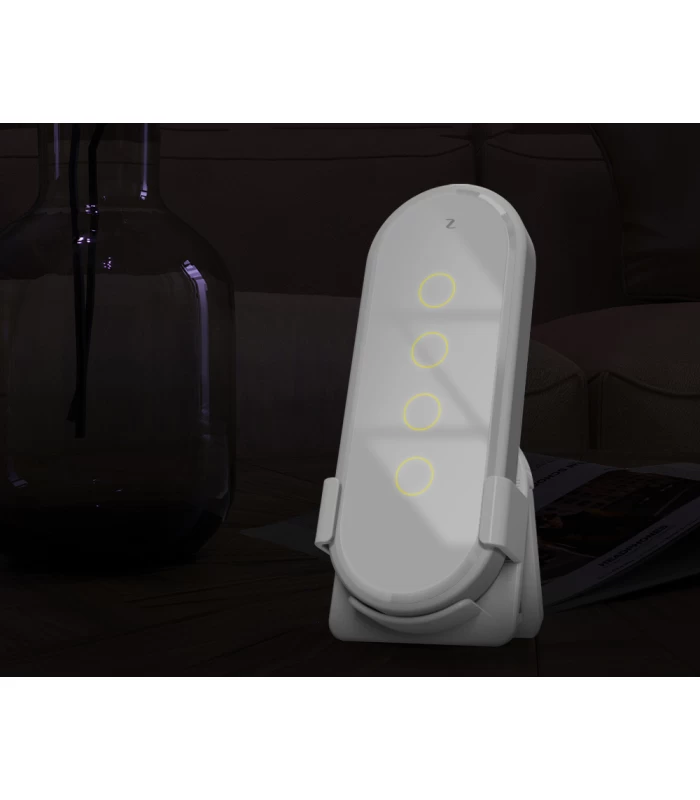 Dotykowy pilot ZigBee TUYA 4 kanały 12 scen biały