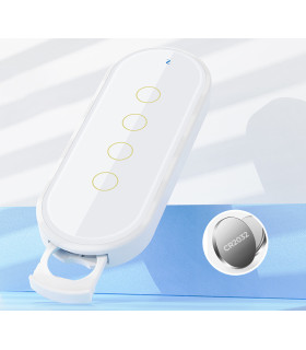 Dotykowy pilot ZigBee TUYA 4 kanały 12 scen biały