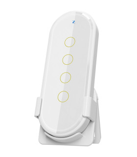 Dotykowy pilot ZigBee TUYA 4 kanały 12 scen biały