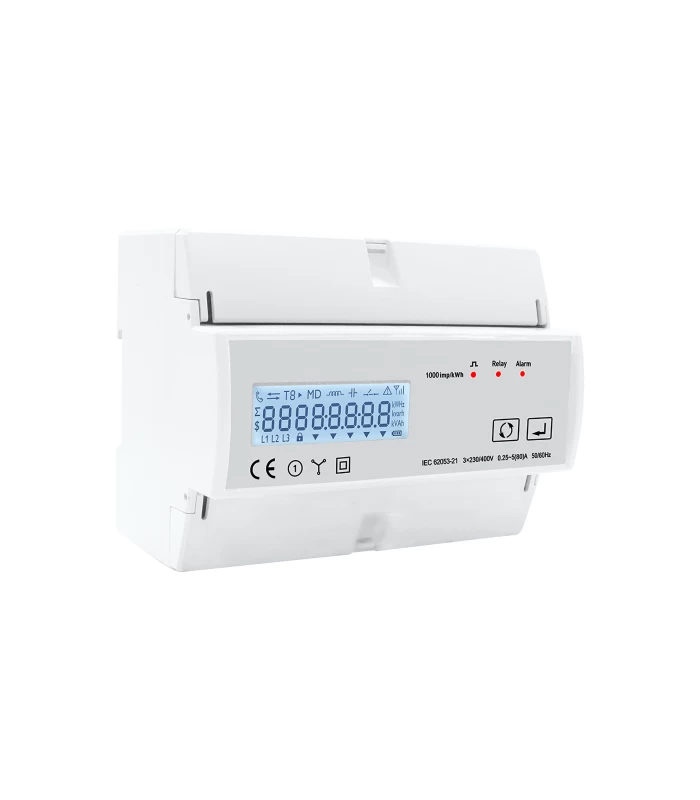Trójfazowy, dwukierunkowy licznik energii elektrycznej Tuya WiFi