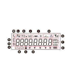 Trójfazowy, dwukierunkowy licznik energii elektrycznej Tuya WiFi
