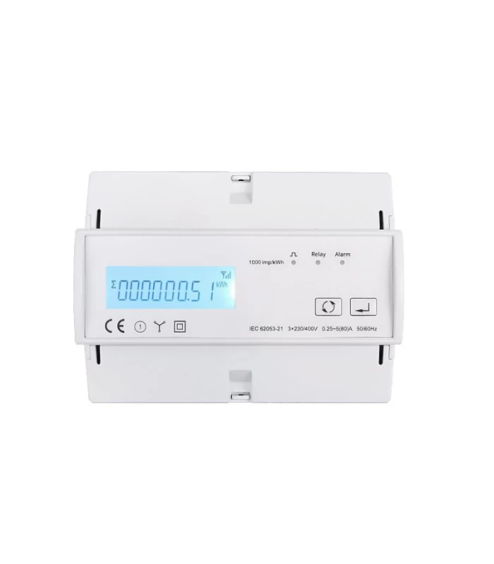 Trójfazowy, dwukierunkowy licznik energii elektrycznej Tuya WiFi