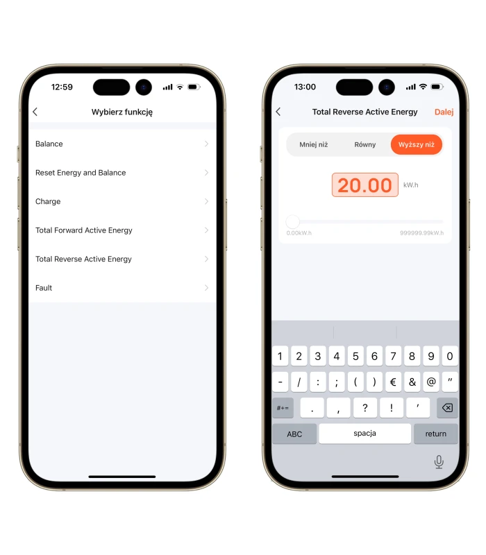 Licznik energii prądu 1-fazowy dwukierunkowy przekładnik 63A WiFi TUYA
