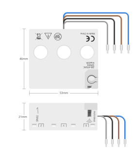 Licznik energii prądu 3-fazowy dwukierunkowy przekładnik 63A WiFi TUYA